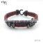 custom logo supplier wrist wear bracelet python exotic leather jewelry