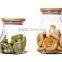 2015 new style popular glass jar with cork lid for sale