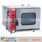 Professional bakery equipment 6 trays combi commercial roaster biscuit baking rational combi oven.