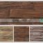 Decorative wood panel wall cladding