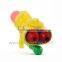 Solid color plastic water gun toys