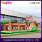 hot sale large inflatable sport game,inflatable obstacle course, kids playground inflatable obstacle with slide