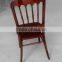 Party Rental Wood Hotel Chateau Chair With Cushion