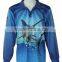 Long sleeve full sublimated printing polo shirts