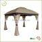 2016 hot selling outdoor garden gazebo tent pavillion gazebo with mosquito net