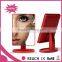Table standing rotating battery operated lighted mirrors