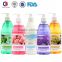 OEM fruits shower gel/flowers shower gel with high quality