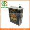 Metal,0.23mm thickness tinplate---Grade A / Recyclable Material and Paint Use olive oil tin cans