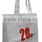 White Non-woven shopping tote bag