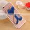 New arrival 3D Heart-Shaped quikcksand phone case, transparent Soft TPU mobilephone cover for iphone 6/6s