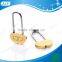 AJF 50mm double heart padlock gold color