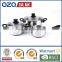 Stainless steel Cooking Set with Bakelite handle CW15