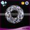 Best selling multifunctional zinc alloy rhinestone full jewelled latest circle scarf clip brooch design