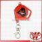 Business card holder mini retractable cable reel