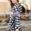 Hot Selling Fashion Women Long Sleeve Custom Plaid Shirt Wholesale Plaid Shirts Women