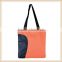 Fashion design high quality nylon tote bag with zipper pocket