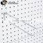 High quality spray plating pegboard hook with price tag peg board pegboard panel