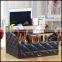 Fashion multi functional leather Hotel carton KTV European equisite leather tissue bo custom wholesale