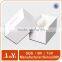 Two Pieces White Cardboard Gift Boxes With Lid for Products Package