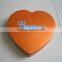 HOT SALE!CHINA TIN CAN MANUFACTURER METAL PACKING BOX HEART SHAPED GIFT PACKING TIN BOX