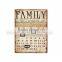 Manufacturers Interior Home Decoration Calendar Plaque Tombales Metal Craft Supplies