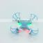 China Factory direct 2.4GHz 4ch mini pocket rc drone quadcopter with flash light
