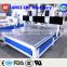 New model vacuum table 3.2KW water cooling cnc router to make coffin