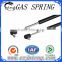 Gas lift spring for TV rack in time-dependent stability