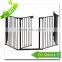 Baby playpen safety guard rail with gate product