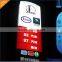 Custom design metal structure led display screen Merez gas station price board