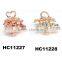 wholesale fashion girls metal crystal hair claw clip
