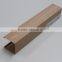 50MM Height Water proof Wood Grain Aluminum Metal Screen Linear Ceiling U Channel Screen Ceiling