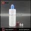 wholesale 180ml PE plastic dropper bottle with childproof and tamper evident cap for e juice