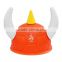 White Plastic Viking Football Helmet wholesale with for Football Events & Parties & Carnivals