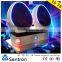 2 Seats 9D VR Egg Cinema Equipment with Virtual Reality Glasses 9D Cinema Game