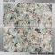 Natural stone pink green granite