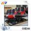 amazing popular train for the tourist amusement park 5d cinema 9d cinema