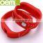 oem design active silicone rfid wristband