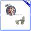 Souvenir gift cheap imitation hard enamel brass vintage cufflink