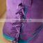 Fashionable purple flat women shoes