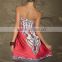 Popular hot selling wear wrap chest waist skirt thailand fancy long beach dress