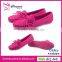 Free Shipping Casual Flat Shoes Bow-Knot Round Toe Slip Candy Color Loafer Shoes Spring Comfortable Women Shoes