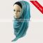 New Design Solid Rivet Sequin Cotton Hijab Charming Muslim Scarf Studs Long Shawls