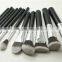 Private Label Cosmetic Brushes 4 Rings Copper Makeup Brushes Set 12 Pieces