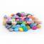 Bangxing food grade silicone beads baby teething necklace wholesale