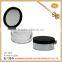 Hinged loose powder jar with sifter and mirror