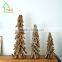 2016 Unique Cheap 3/S Artificial handmade Wooden Christmas tree, marble hand crafts