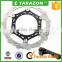 Stainless steel and aluminum alloy motorcycle wave brake disc rotor with adaptor for YZ 125