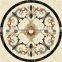 big round medallion craving marble 5mm marble tile