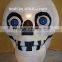 Halloween Decoraiton Inflatable Huge Light Up Skeleton Head with Big Eyes
